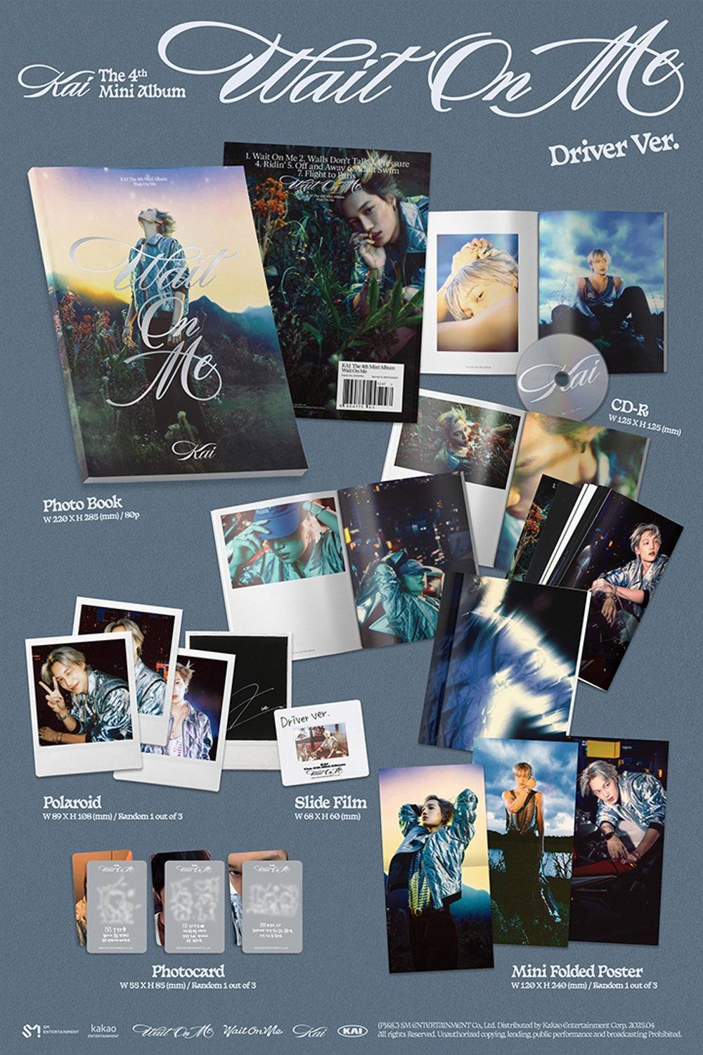 Đĩa EXO The 4th Mini Album [Wait On Me] (Photo Book Ver) Random-Kallos