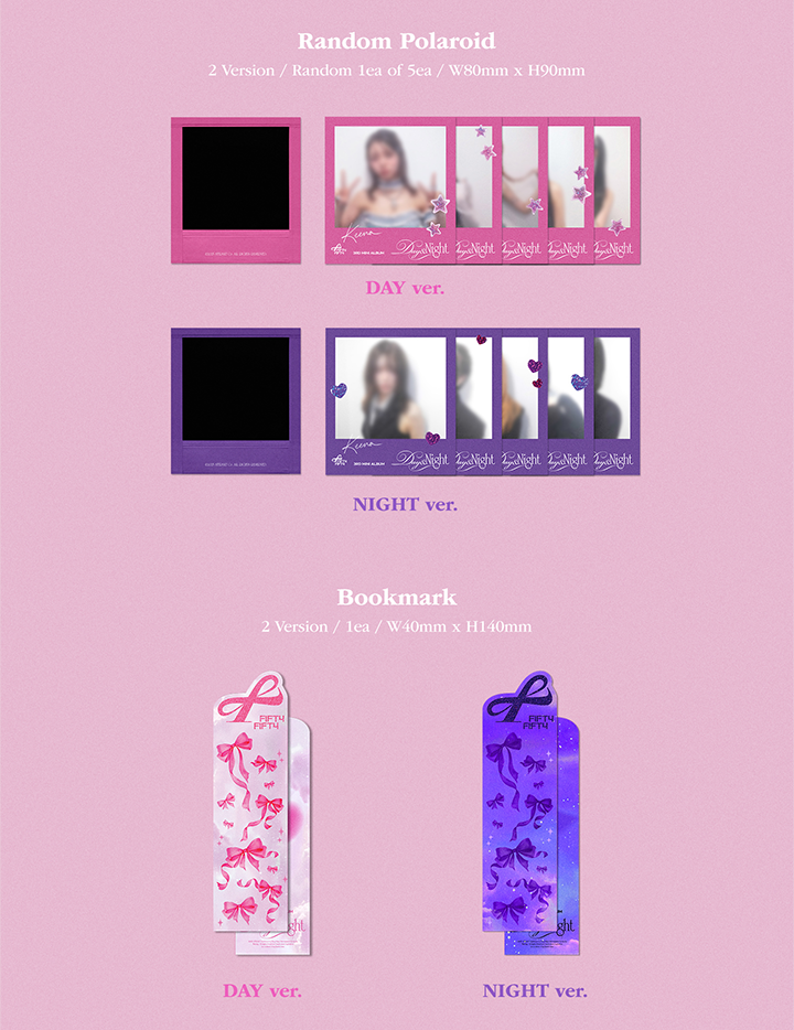 Đĩa FIFTY FIFTY 3rd Mini Album: Day & Night (Set)
