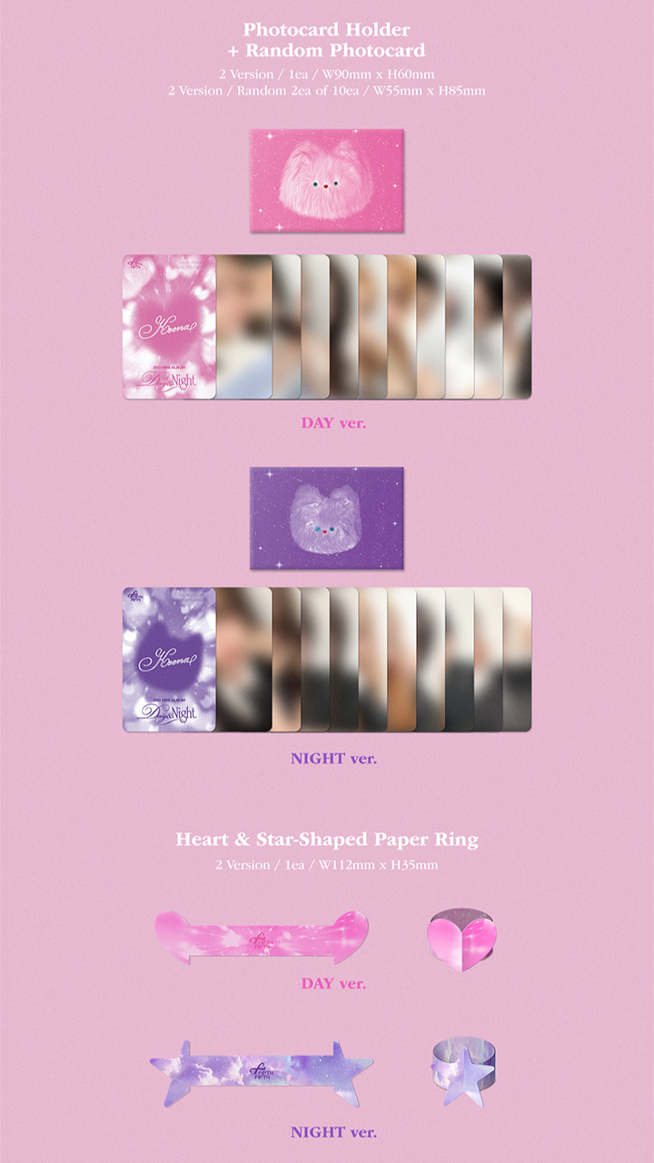 Đĩa FIFTY FIFTY 3rd Mini Album: Day & Night (Set)