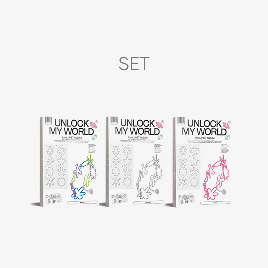 Đĩa fromis_9 1st Album ‘Unlock My World’ (Set) - Kallos Vietnam