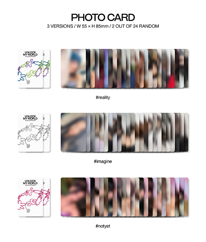 Đĩa fromis_9 1st Album ‘Unlock My World’ (Set) - Kallos Vietnam