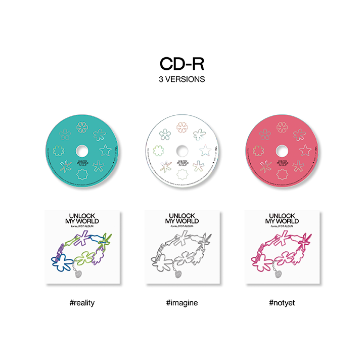 Đĩa fromis_9 1st Album ‘Unlock My World’ (Set) - Kallos Vietnam