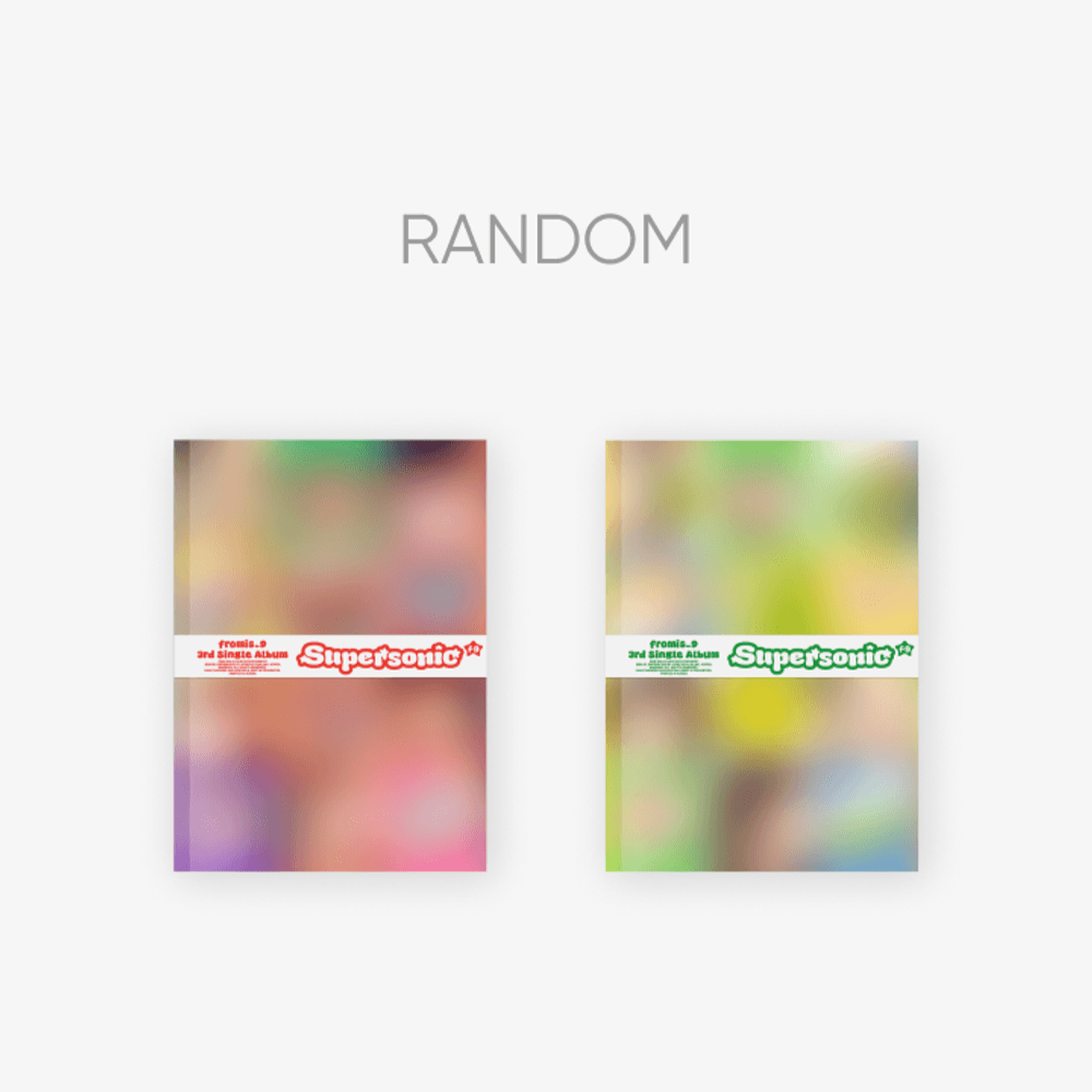 Đĩa fromis_9 3rd Single Album 'Supersonic' (Random)-Kallos