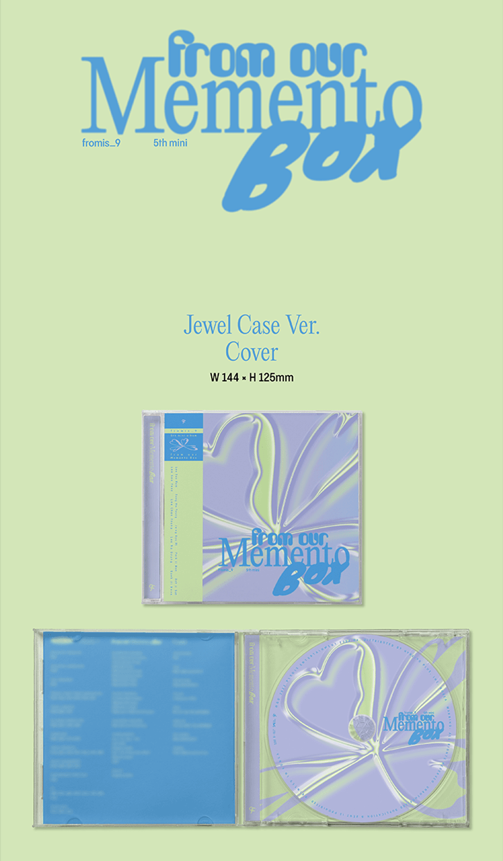 Đĩa fromis_9 5th Mini Album 'from our Memento Box' Jewel Case Ver. (Random) - Kallos Vietnam