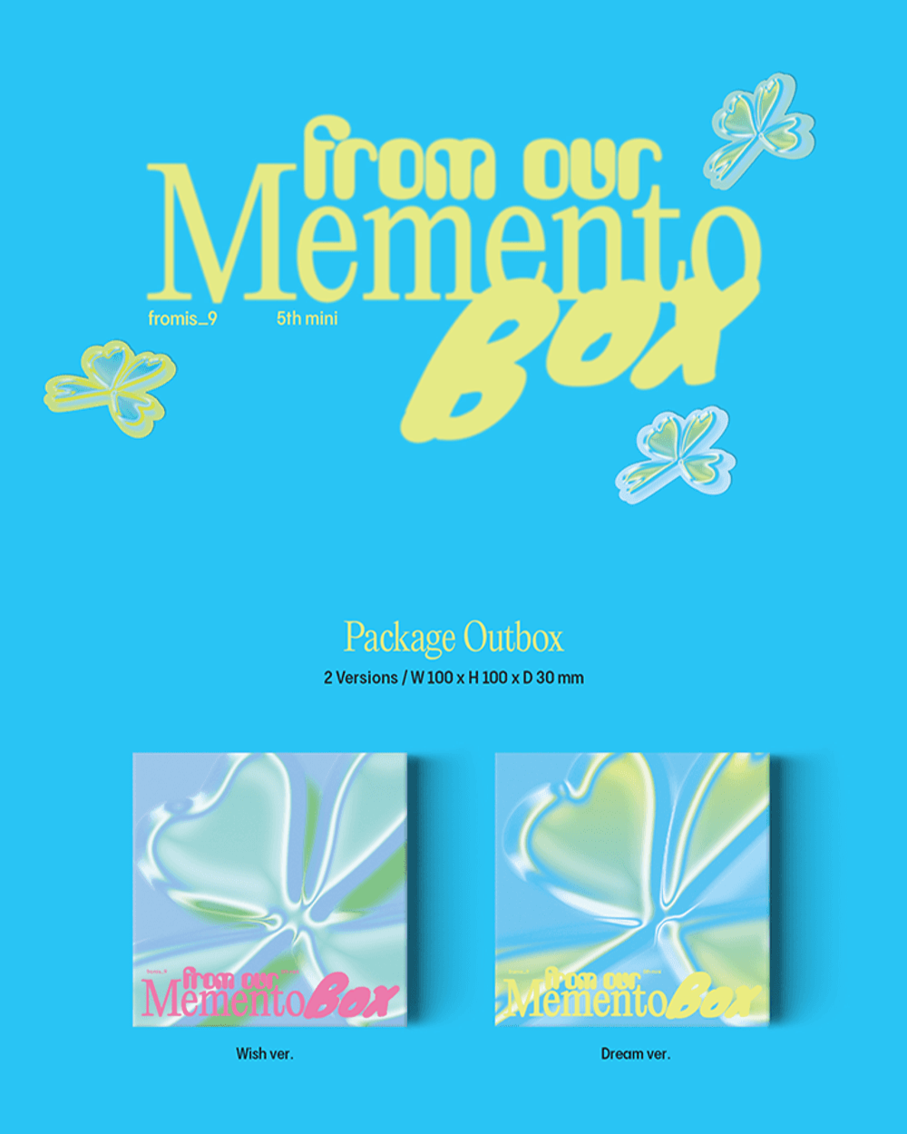 Đĩa fromis_9 5th Mini Album 'from our Memento Box' KiT Wish Ver. - Kallos Vietnam