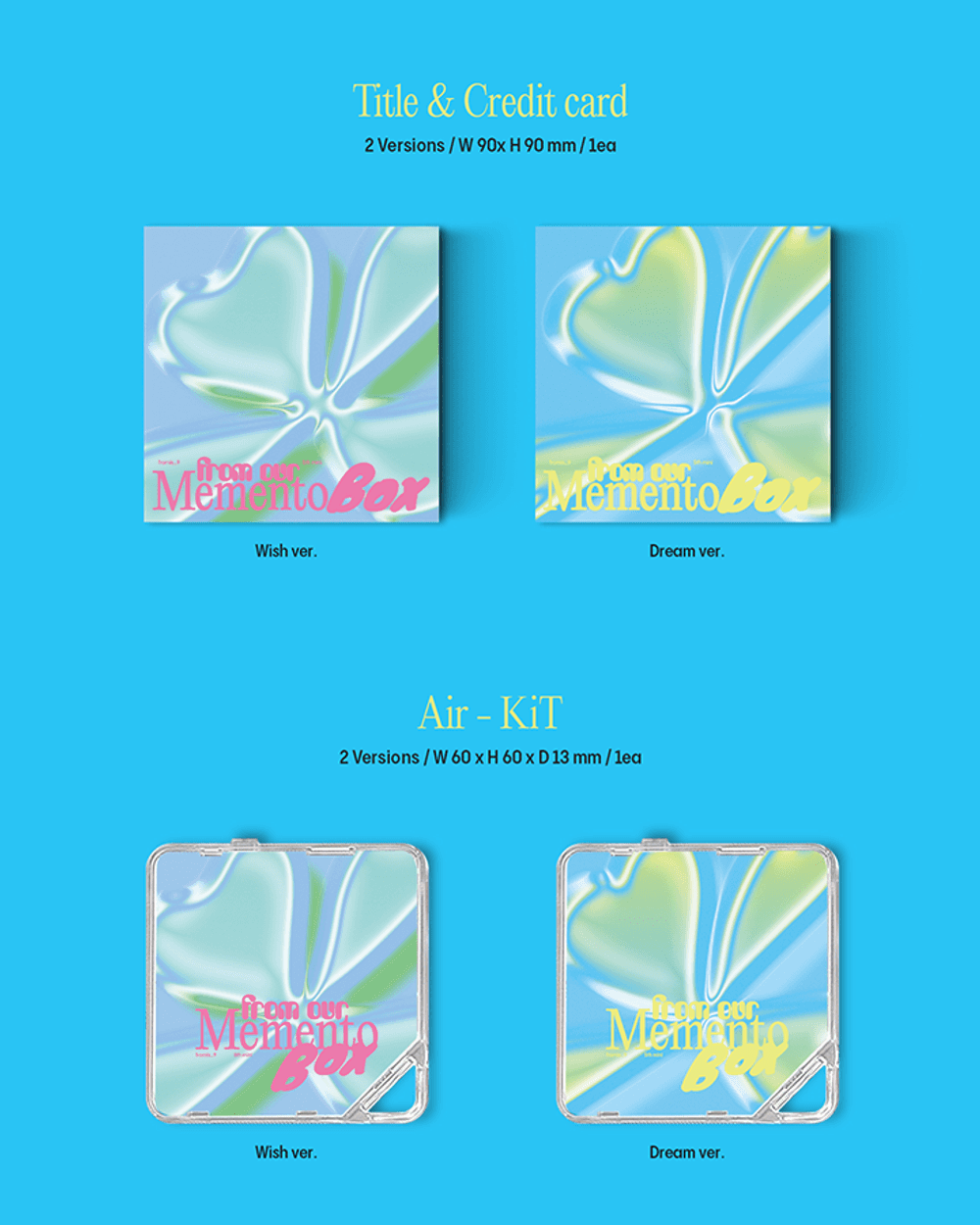 Đĩa fromis_9 5th Mini Album 'from our Memento Box' KiT Wish Ver. - Kallos Vietnam