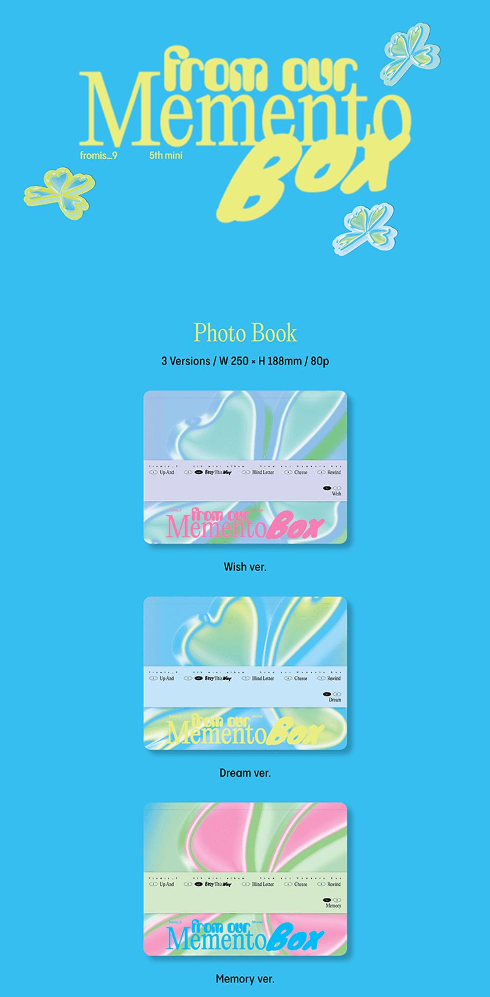 Đĩa fromis_9 5th Mini Album 'from our Memento Box' (Random) - Kallos Vietnam