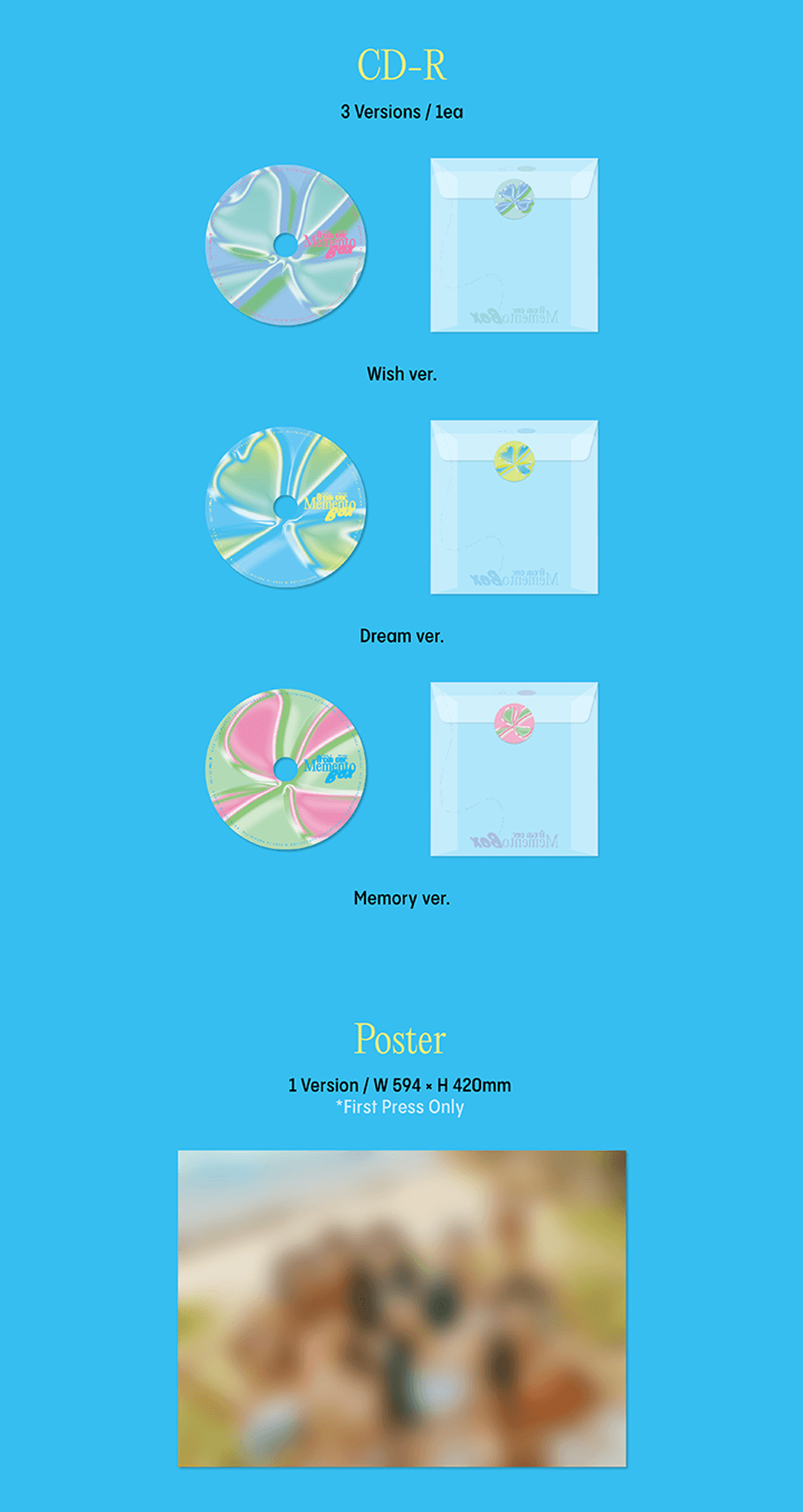 Đĩa fromis_9 5th Mini Album 'from our Memento Box' (Random) - Kallos Vietnam