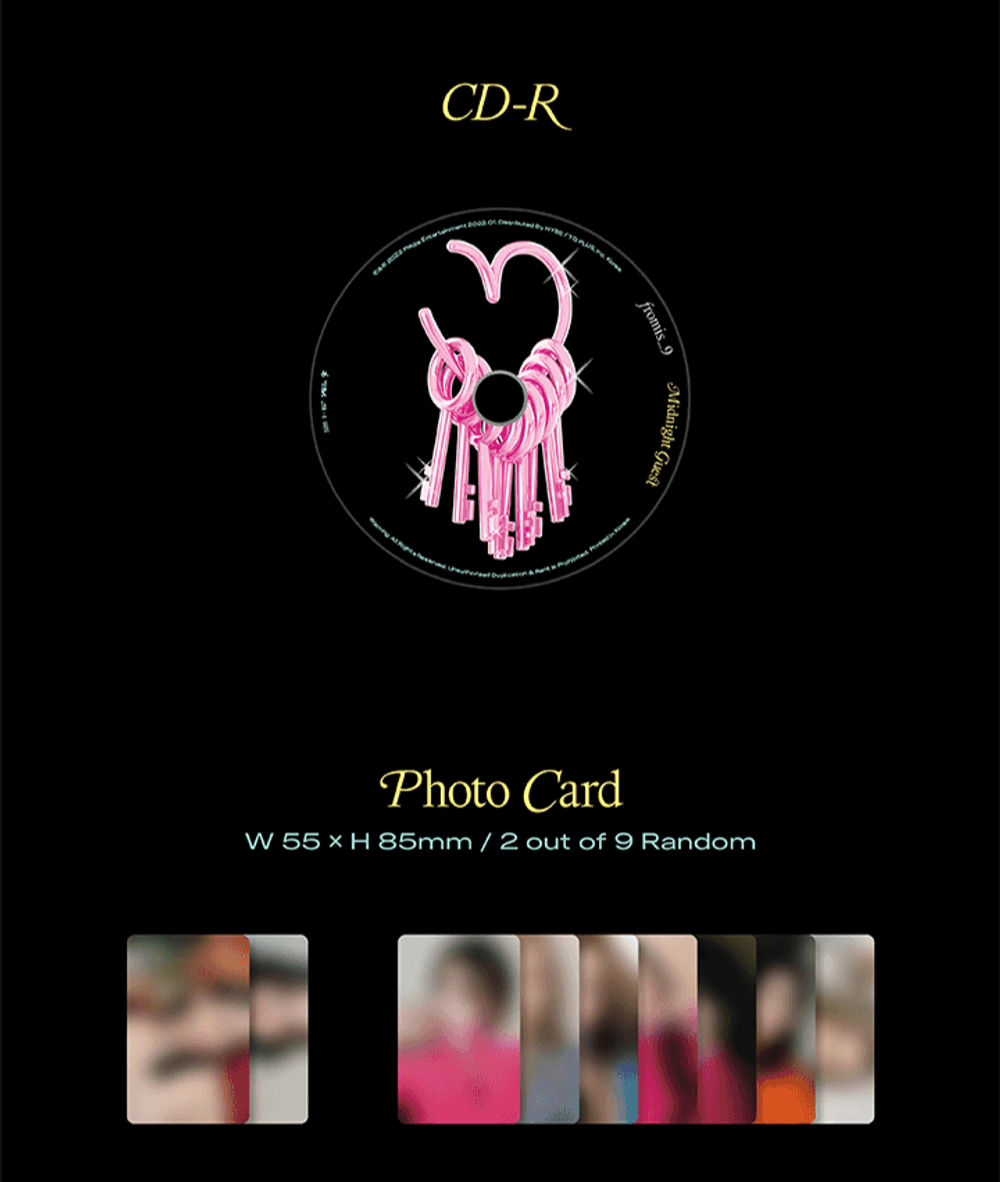 Đĩa fromis_9 Midnight Guest Jewel Case (Random) - Kallos Vietnam