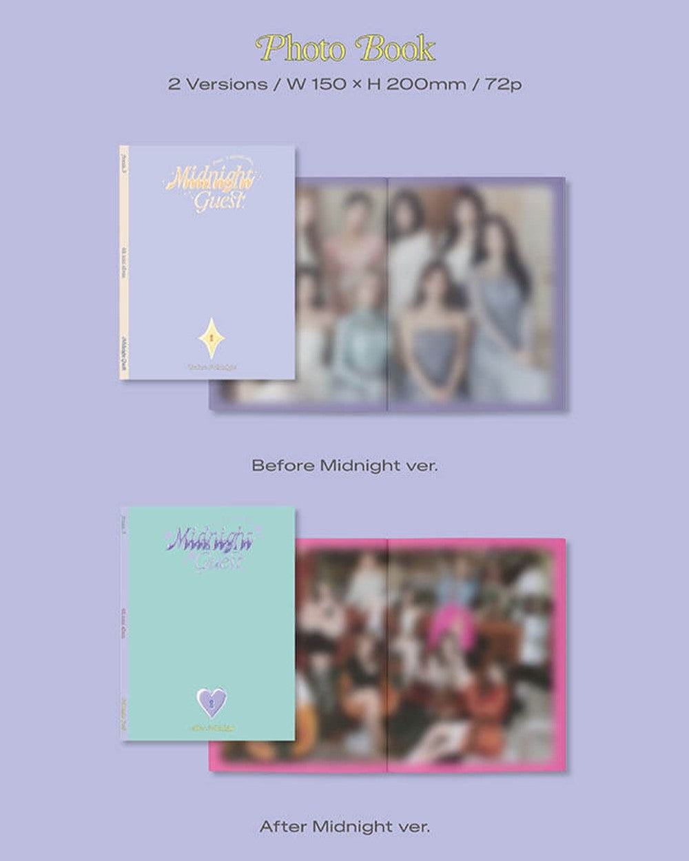 Đĩa fromis_9 Midnight Guest (Random) - Kallos Vietnam