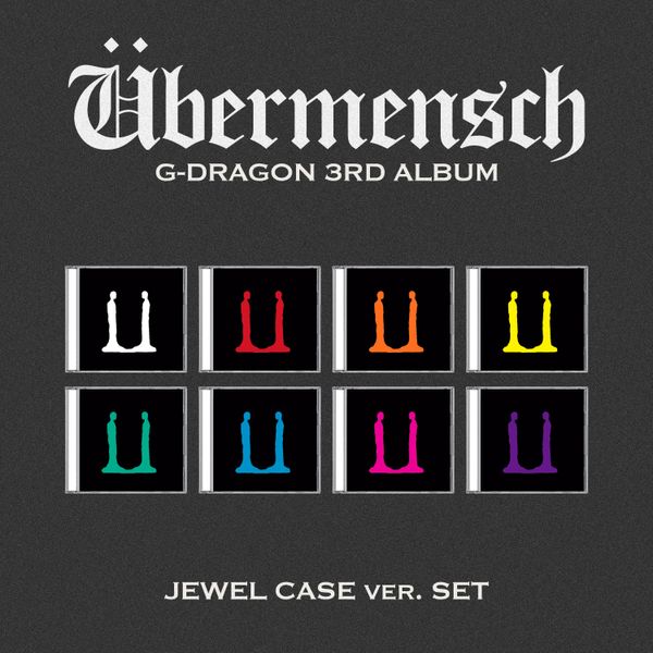 Đĩa G-DRAGON 3rd Album [Übermensch] (JEWEL Ver.)