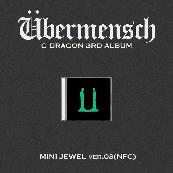 Đĩa G-DRAGON 3rd Album [Übermensch] (MINI JEWEL Ver.) (NFC) (Ver.03) - Kallos Vietnam
