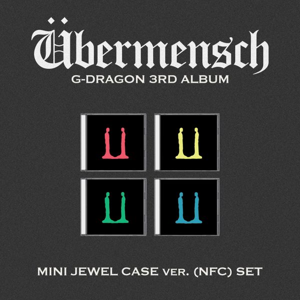 Đĩa G-DRAGON 3rd Album [Übermensch] (MINI JEWEL Ver.) (NFC) - Kallos Vietnam
