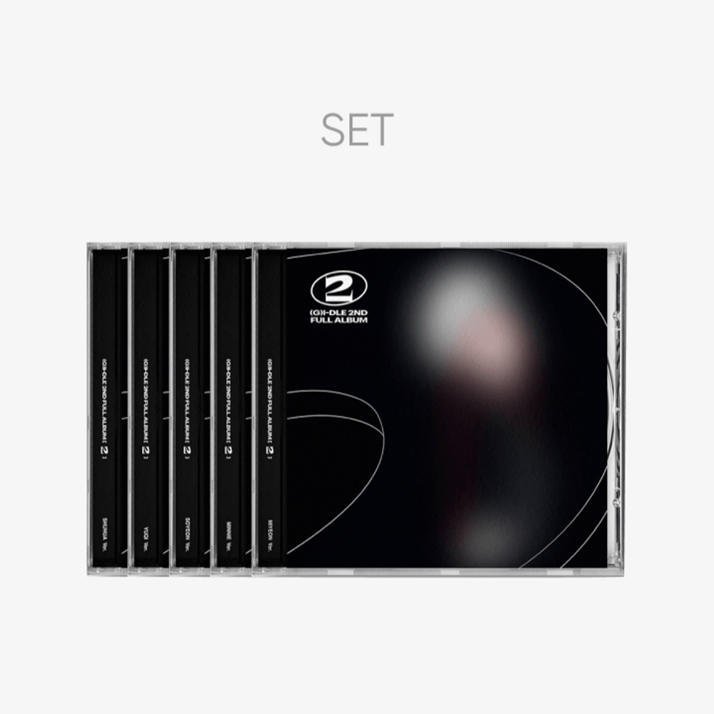 Đĩa (G)I-DLE 2nd Full Album [2] Jewel Ver (Set)-Kallos