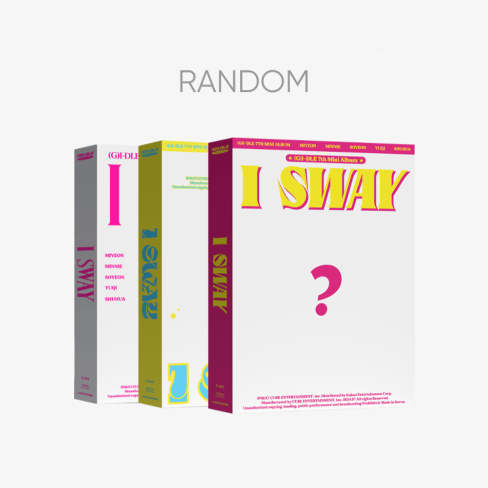Đĩa (G)I-DLE 7th Mini Album [I SWAY] (Random)-Kallos