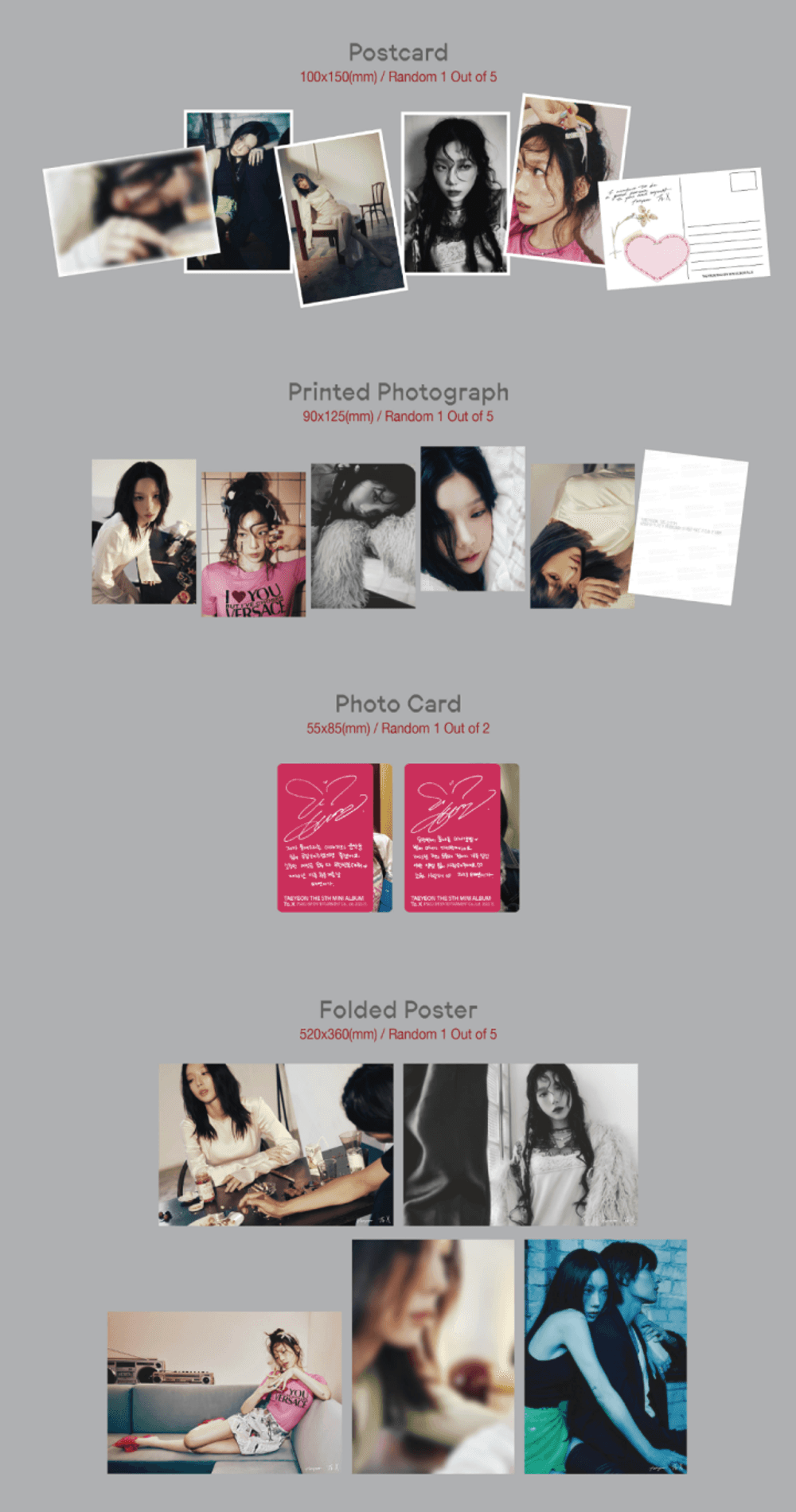 Đĩa Girls' Generation The 5th Mini Album [To. X] (Myself Ver)-Kallos
