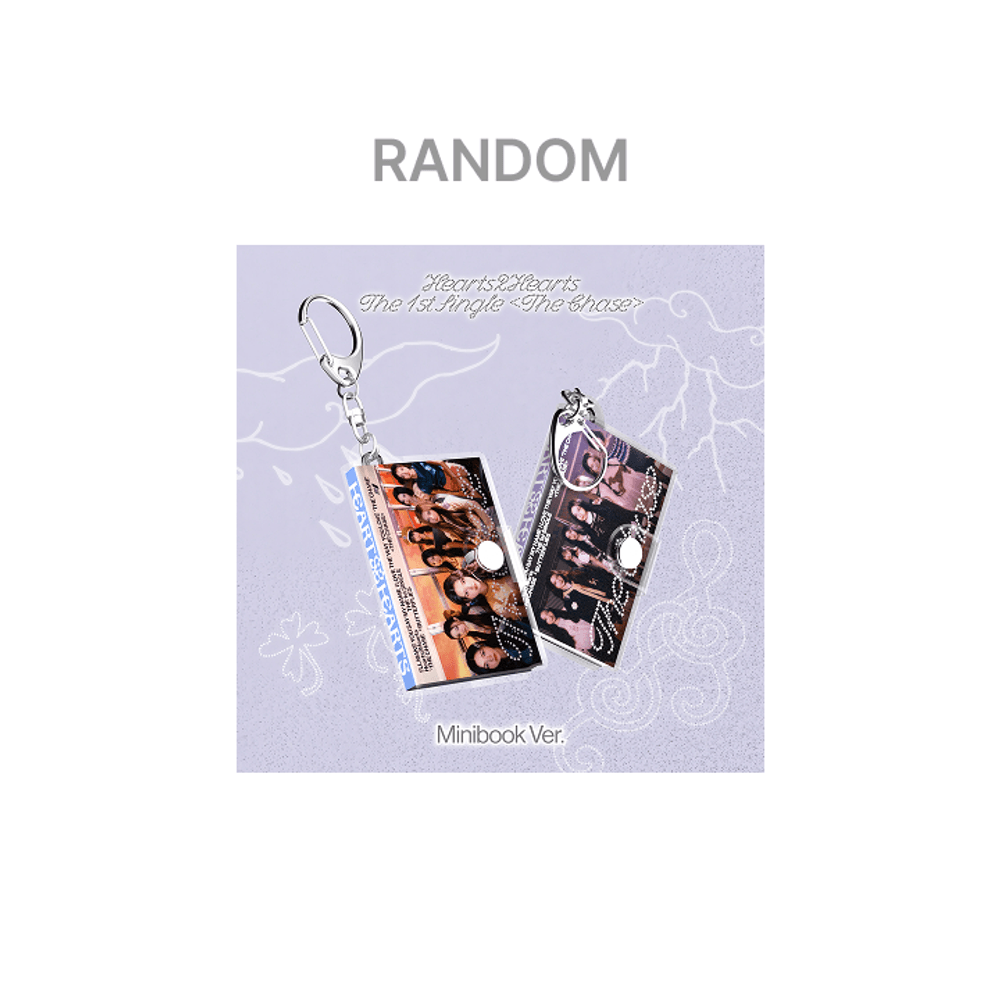 Đĩa Hearts2Hearts The 1st Single [The Chase] (Minibook Ver.) (Smart Album) (Random)-Kallos
