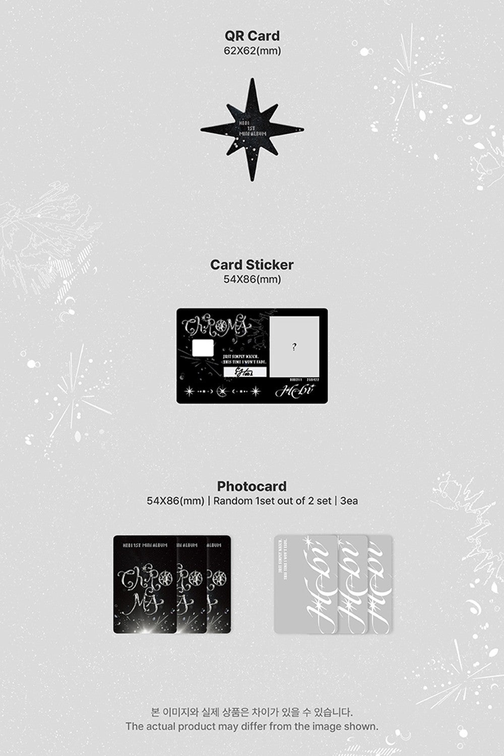 Đĩa HEBI 1st Mini Album 'Chroma' (Crayon Ver) (Random)-Kallos