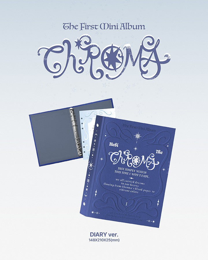 Đĩa HEBI 1st Mini Album 'Chroma' (Diary Ver)-Kallos