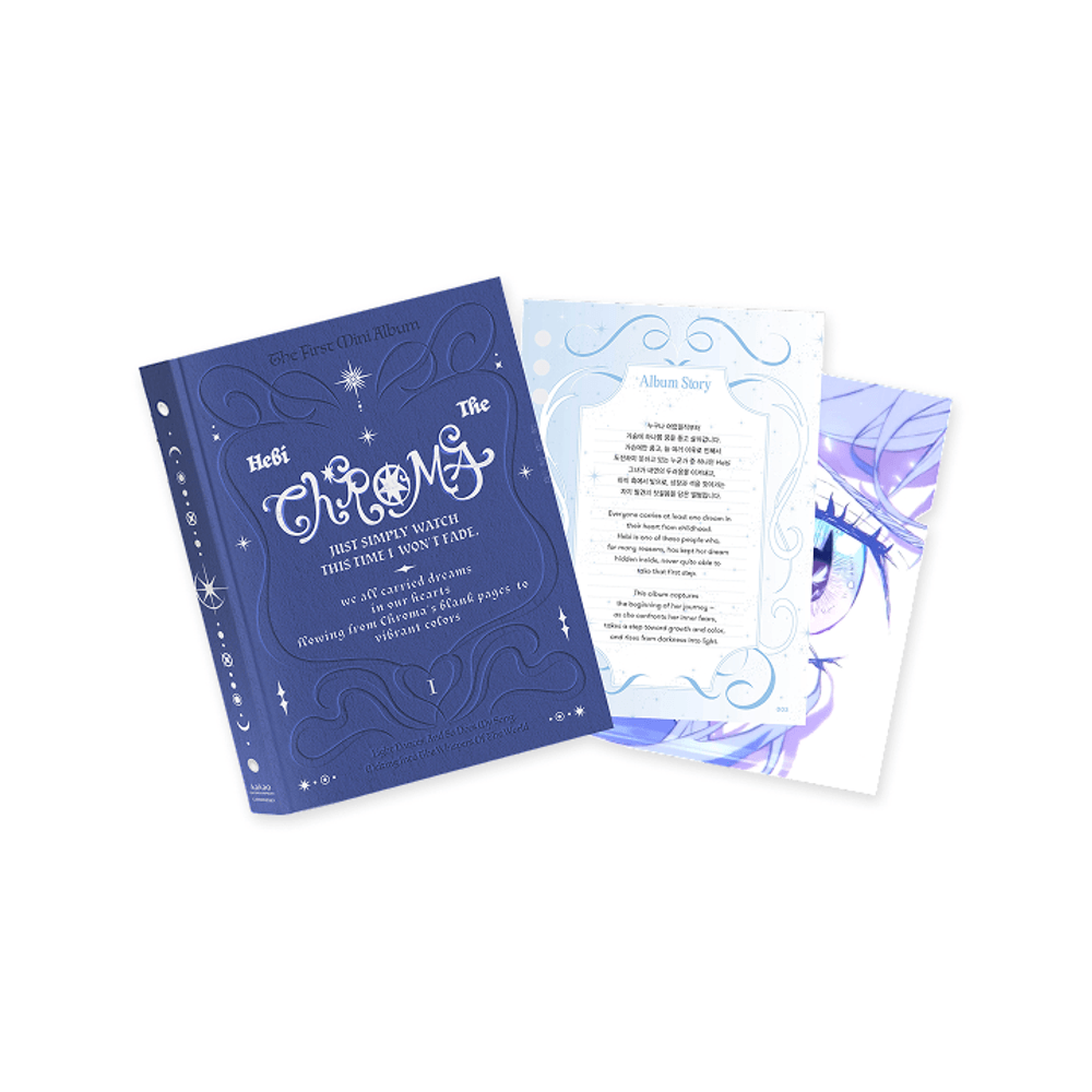 Đĩa HEBI 1st Mini Album 'Chroma' (Diary Ver)-Kallos