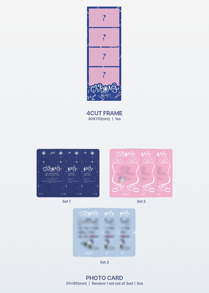 Đĩa HEBI 1st Mini Album 'Chroma' (Diary Ver)-Kallos