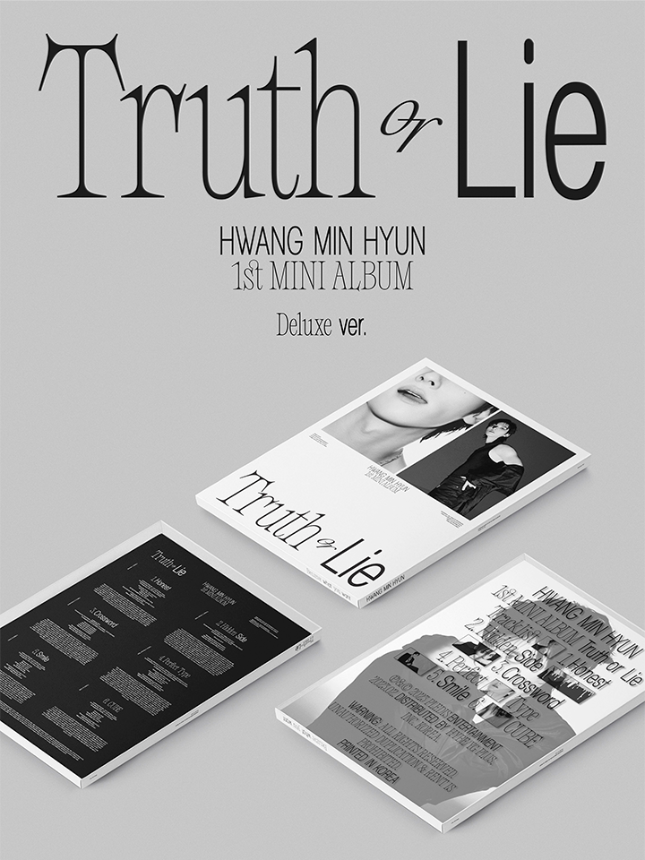 Đĩa Hwang Min Hyun 'Truth or Lie' - 1st Mini Album (Deluxe Ver)-Kallos