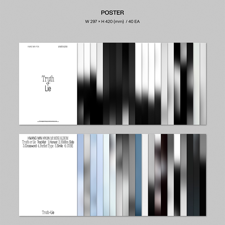 Đĩa Hwang Min Hyun 'Truth or Lie' - 1st Mini Album (Deluxe Ver)-Kallos