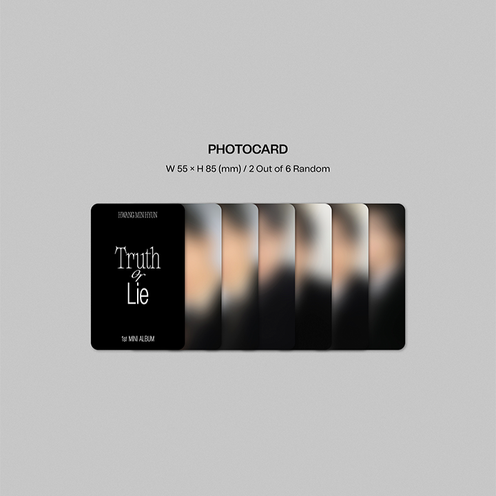 Đĩa Hwang Min Hyun 'Truth or Lie' - 1st Mini Album (Weverse Albums Ver)-Kallos