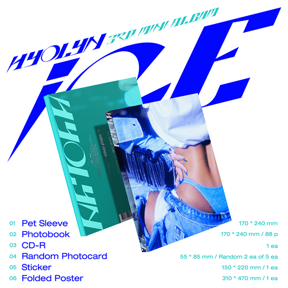 Đĩa HYOLYN 3rd Mini Album [iCE]-Kallos