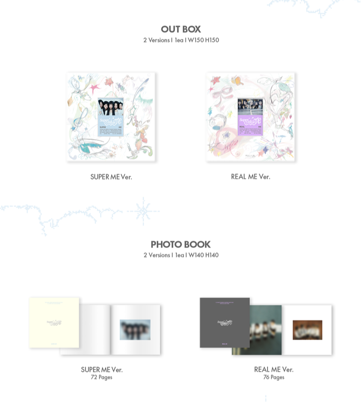 Đĩa ILLIT 1st Mini Album 'SUPER REAL ME' (Random)-Kallos