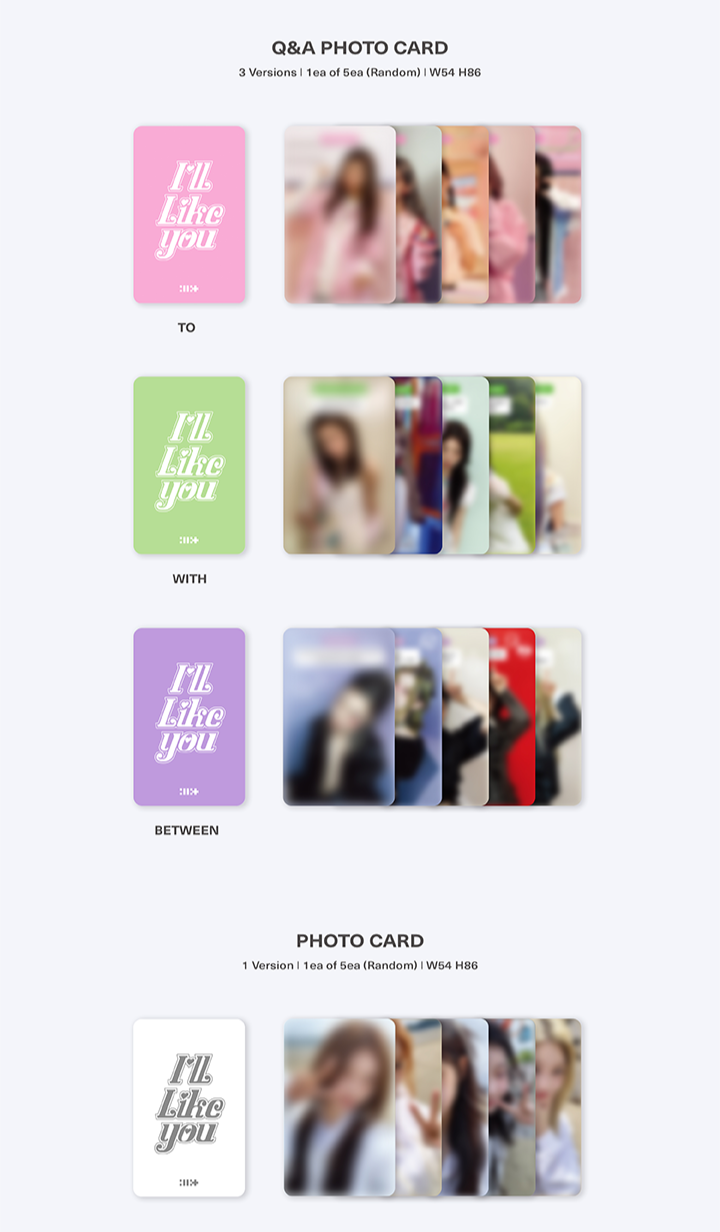 Đĩa ILLIT 2nd Mini Album 'I'LL LIKE YOU' (GLLIT Ver) (Random)-Kallos