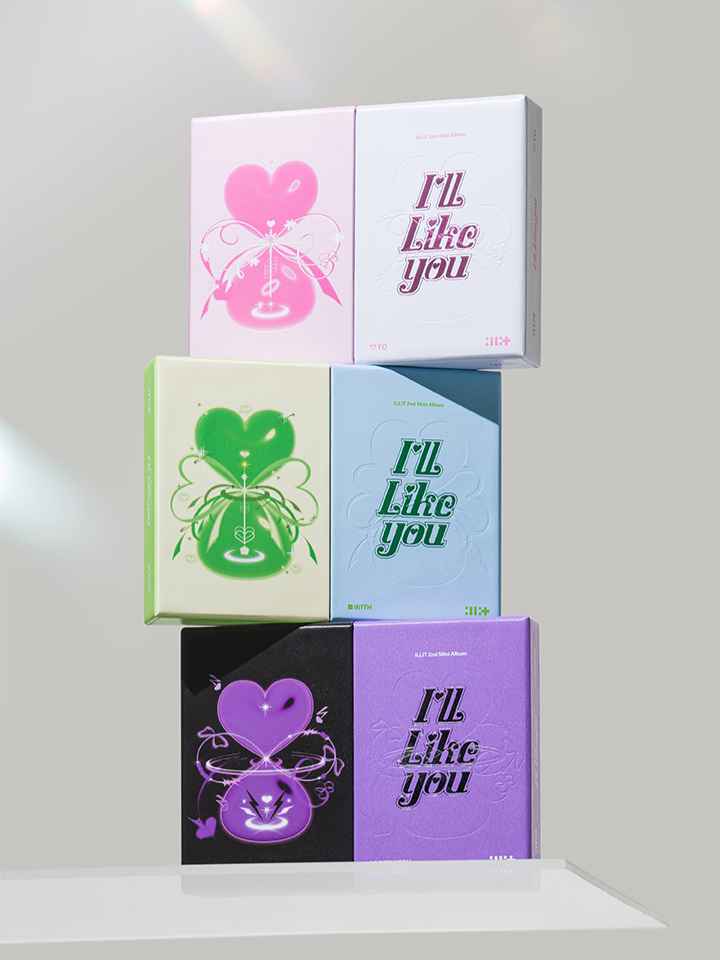 Đĩa ILLIT 2nd Mini Album 'I'LL LIKE YOU' (Random)-Kallos