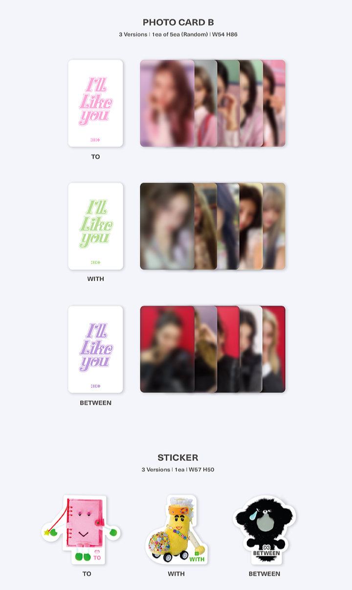 Đĩa ILLIT 2nd Mini Album 'I'LL LIKE YOU' (Random)-Kallos