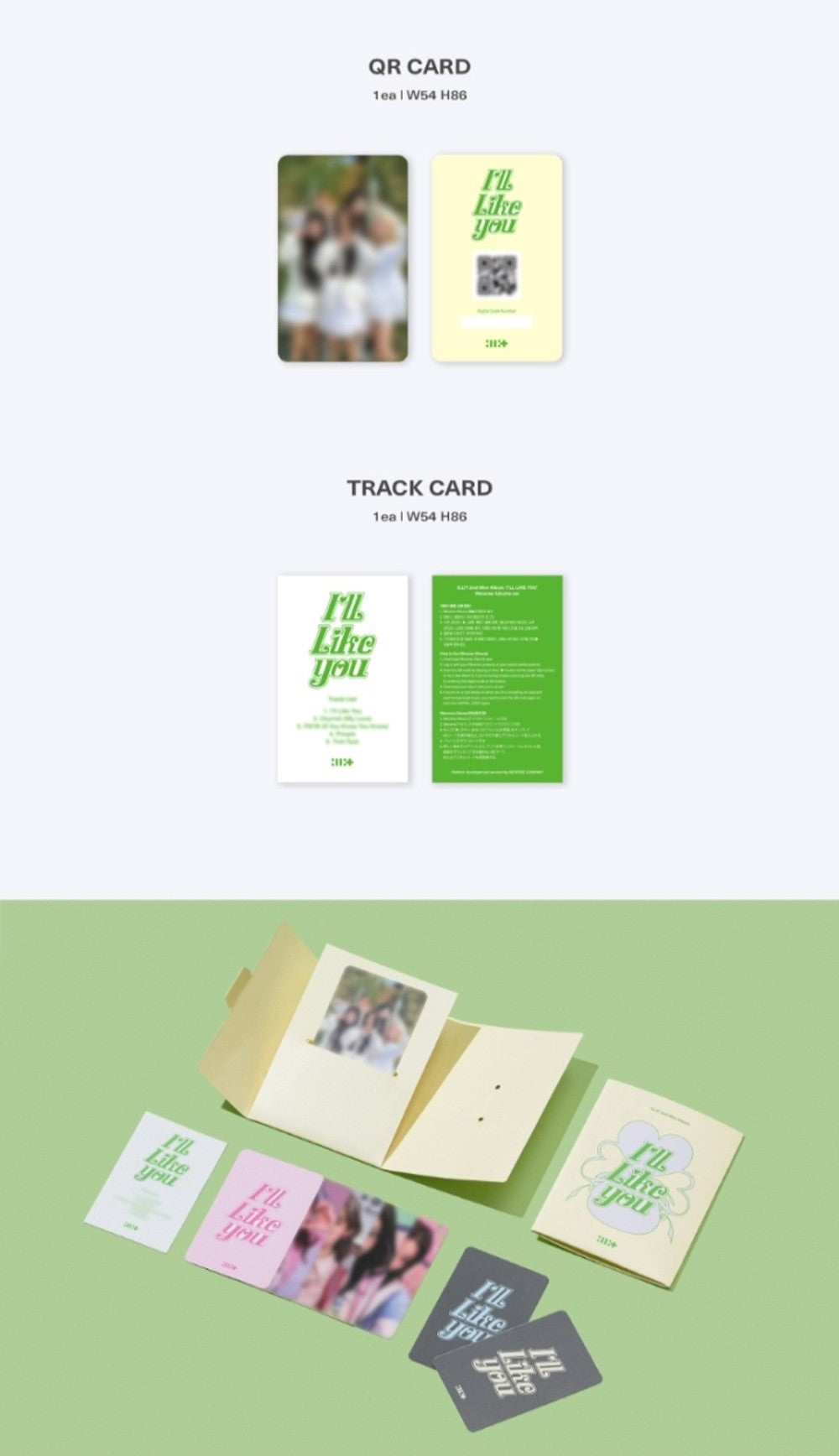 Đĩa ILLIT 2nd Mini Album 'I'LL LIKE YOU' (Weverse Albums Ver)-Kallos