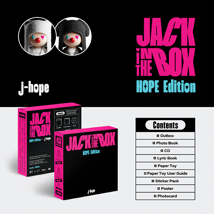 Đĩa J-Hope (BTS) 'Jack In The Box' (HOPE Edition)