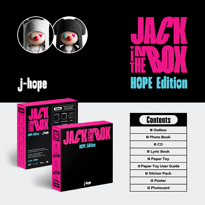 Đĩa J-Hope (BTS) 'Jack In The Box' (HOPE Edition) - Kallos Vietnam