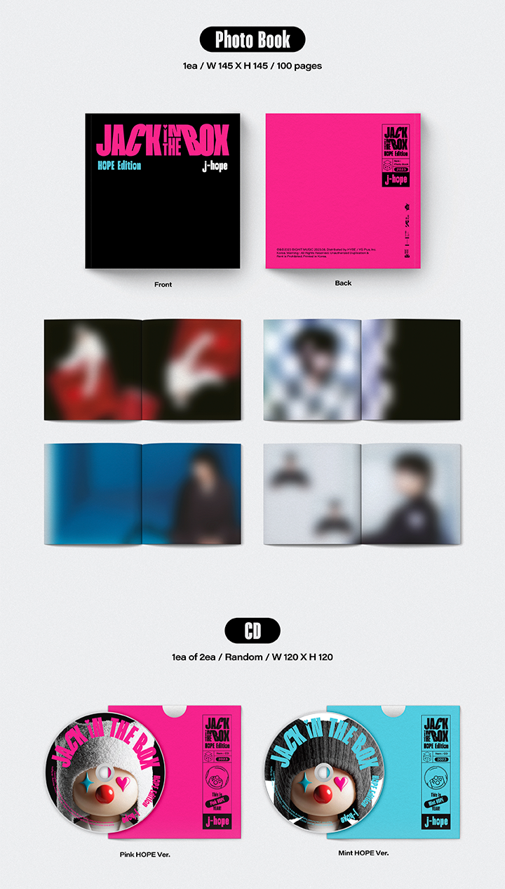 Đĩa J-Hope (BTS) 'Jack In The Box' (HOPE Edition) - Kallos Vietnam