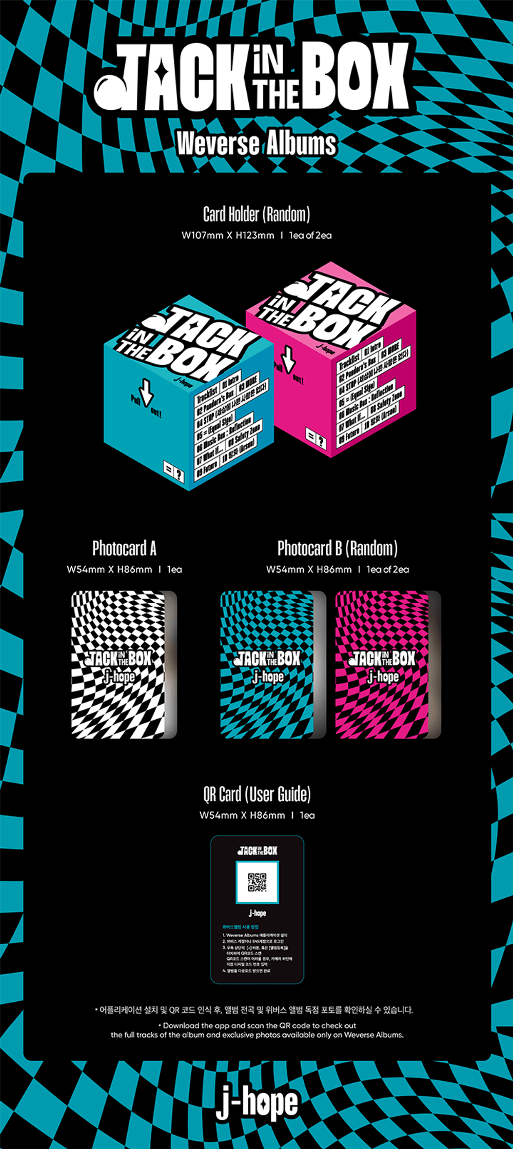 Đĩa J-Hope (BTS) 'Jack In The Box' (Weverse Albums Ver.) - Kallos Vietnam
