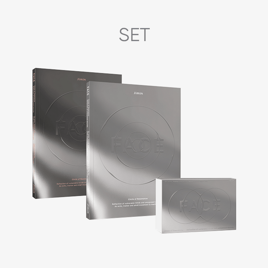 Đĩa Jimin (BTS) 'FACE' (Set) + 'FACE' (Weverse Albums Ver.) Set - Kallos Vietnam