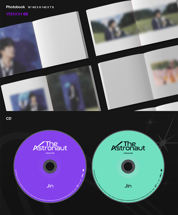 Đĩa Jin (BTS) The Astronaut (Random) - Kallos Vietnam