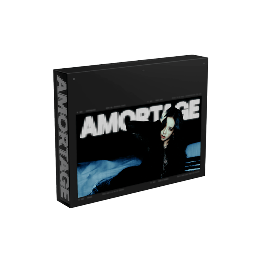 Đĩa JISOO Mini Album [AMORTAGE] Exclusive Edition (Black Ver) - Kallos Vietnam
