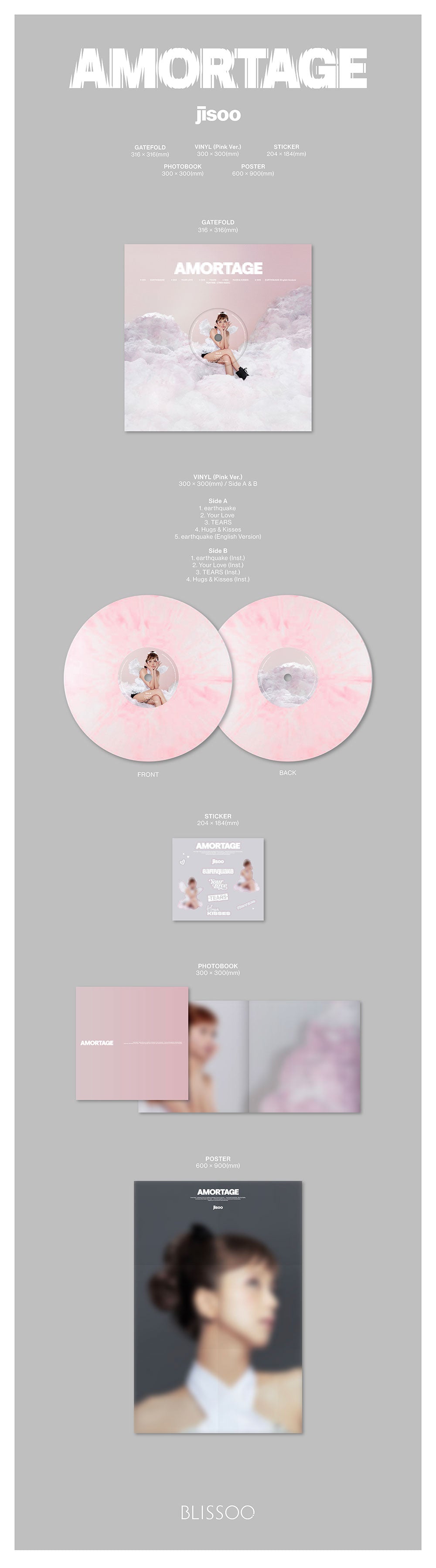 Pre Order Black'Pink Ji'soo AMORTAGE 1er Mini Album Avec Suivi JI SOO (version Alu00e9atoire Exclusive Amortage Jisoo Album Pre Order Black'Pink Ji'soo AMORTAGE 1er Mini Album Avec Suivi JI SOO (version Alu00e9atoire Exclusive Amortage Jisoo Album