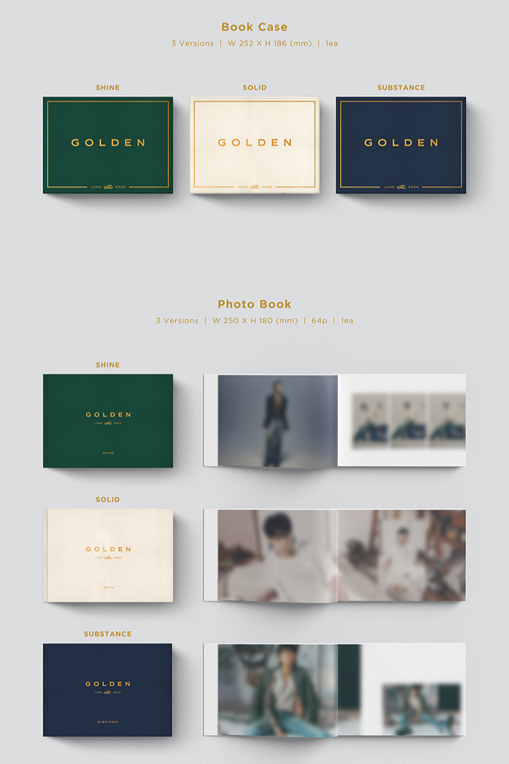 Đĩa Jung Kook (BTS) 'GOLDEN' (Random) - Kallos Vietnam