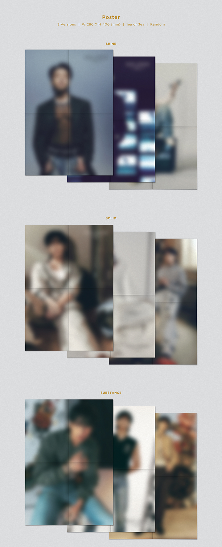 Đĩa Jung Kook (BTS) 'GOLDEN' (Random) - Kallos Vietnam