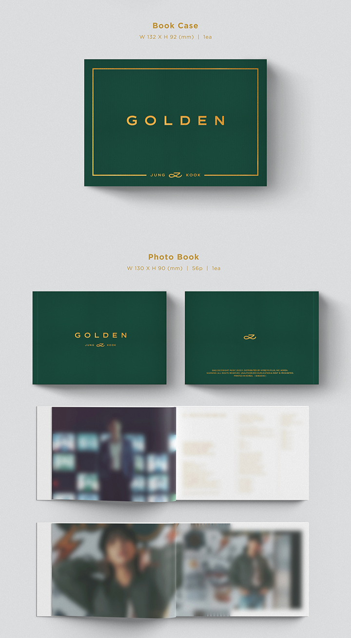 Đĩa Jung Kook (BTS) 'GOLDEN' (Weverse Albums Ver.)