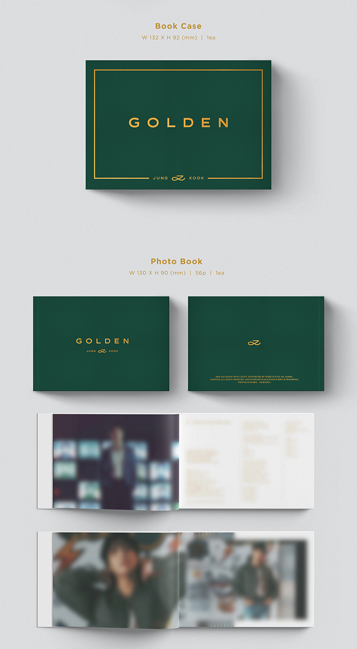 Đĩa Jung Kook (BTS) 'GOLDEN' (Weverse Albums Ver.) - Kallos Vietnam