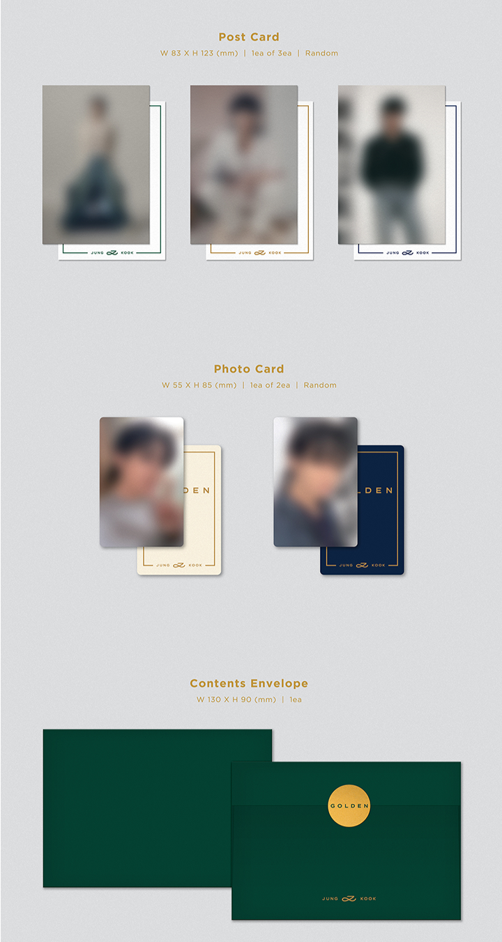 Đĩa Jung Kook (BTS) 'GOLDEN' (Weverse Albums Ver.)