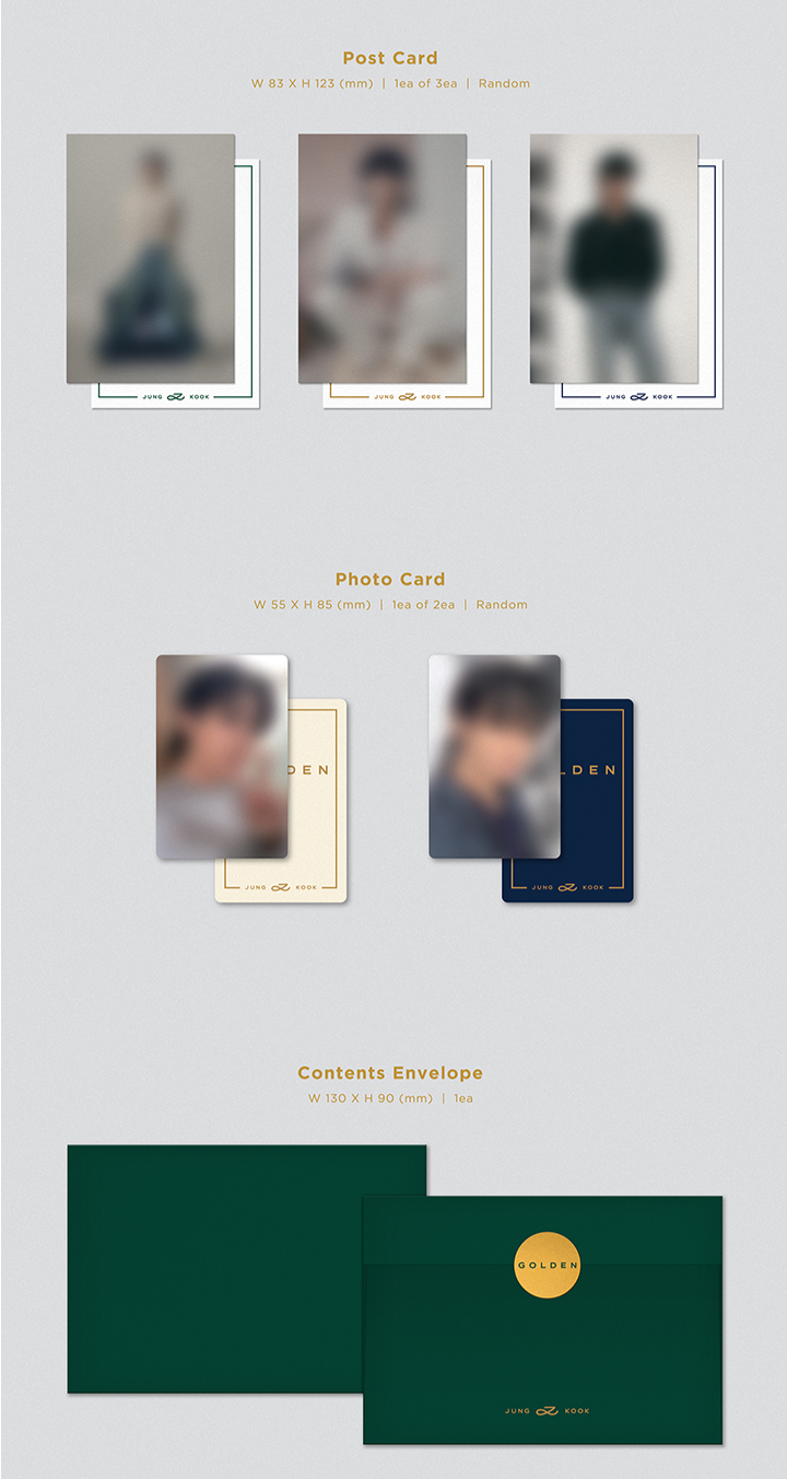 Đĩa Jung Kook (BTS) 'GOLDEN' (Weverse Albums Ver.) - Kallos Vietnam
