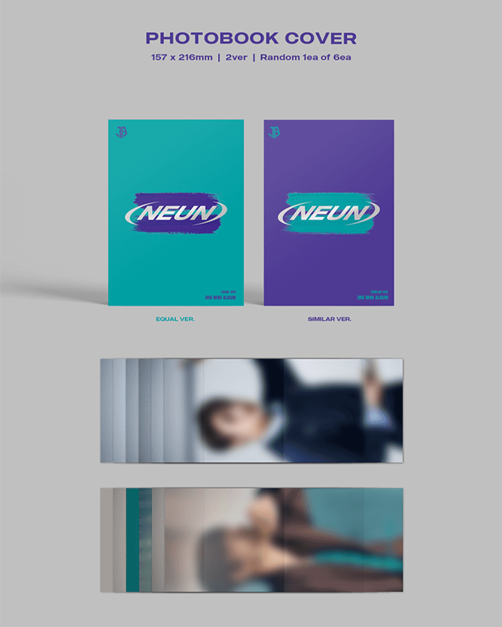 Đĩa JUST B 3rd Mini Album [= (NEUN)]-Kallos