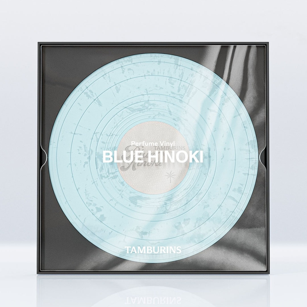Đĩa Khuếch Tán Hương Tamburins Perfume Vinyl Blue Hinoki